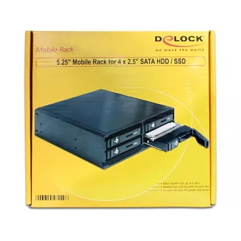 DeLOCK 47220 drive bay panel Black