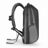 Backpack XDDESIGN Bizz Grey P705.932 — water resistant, lightweight city backpack