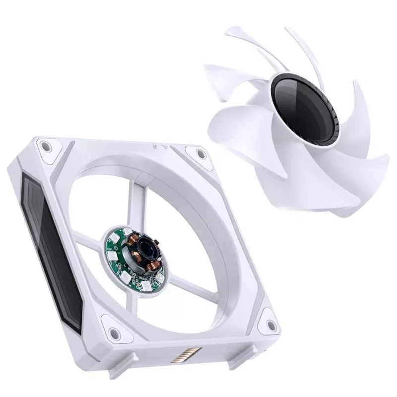 Cooling fan Jonsbo ZL-120W PWM ARGB 120mm White — 120 mm, PWM, ARGB