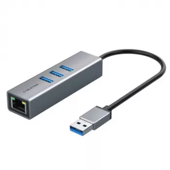 USB 3.0 adapter extra digital CA913374 — 3-port USB to RJ45 hub, 0.15 m cable
