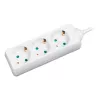 Power Extension LogiLink LPS205 1.4 m 3 AC Outlet White
