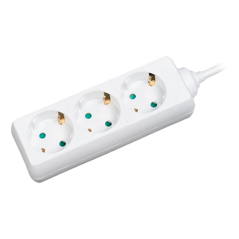 Power Extension LogiLink LPS205 1.4 m 3 AC Outlet White