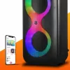 Portable music center MANTA SPK0401B100 Bluetooth speaker, 100 W peak, FM radio, karaoke, built-in battery, X-BASS