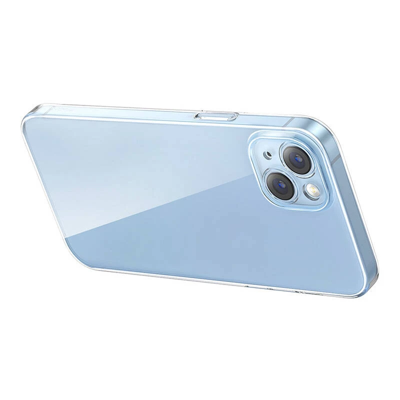 Protective case Baseus Crystal Series for iPhone 14 Plus with tempered glass back
