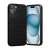 Silicone case Vention KUFB0-20 for iPhone 15 Plus — black, slim protective cover