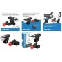 Bicycle light set FISCHER FAHRRAD LED battery powered black 50760