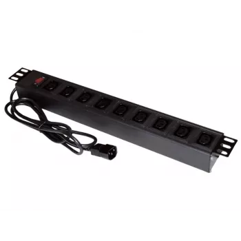 ALANTEC 19-inch Power Strip - 9 Sockets UPS - UPS-C14-Plug (PZ010)