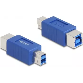 DeLOCK 67229 cable gender changer USB Type-B Blue