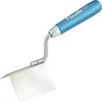 Corner trowel KWB 934208, stainless steel handle