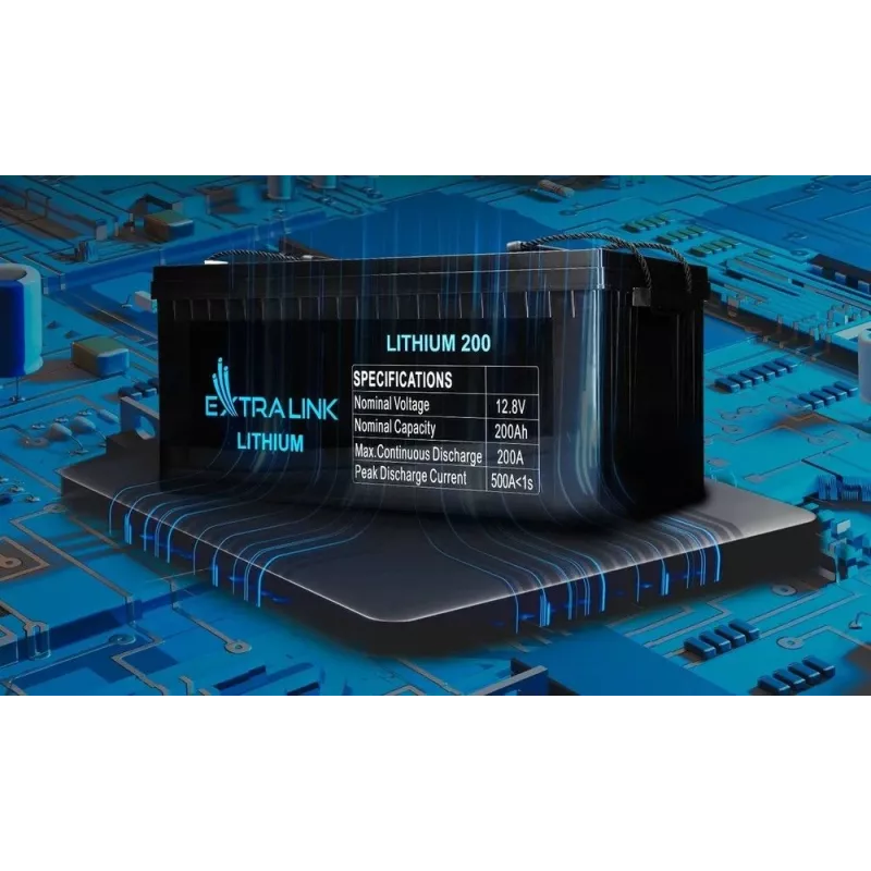 Extralink EX.30479 Industrial Rechargeable Battery Lithium Iron...