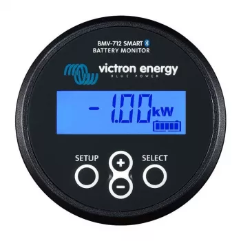 Battery monitor Victron Energy BMV-712 Bluetooth — battery voltage, current, state of charge measurement