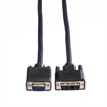 VALUE DVI-VGA Cable, DVI (12+5) ST - VGA ST 3,0m (11.99.5430)