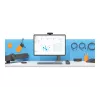 Bundle LOGITECH Tap Controller wired with Cat5e Kit+AIS Intel Core i5-1350P 16GB 250GB+Video conferencing mounting kit