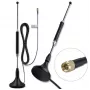 External 4G LTE antenna QOLTEC 5 dBi 600–2700 MHz SMA connector 3 m cable