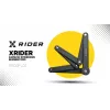 Folding bike lock MANTA XR00FL01 — segmented design for frame mounting