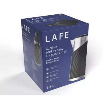 Electric kettle LAFE 1.8L 2200W Elegant Black