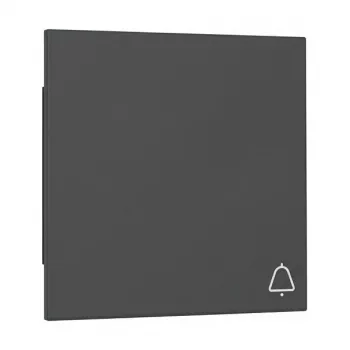 Switch rocker with bell symbol GIRA System 55 328628 Anthracite