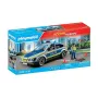 Playmobil Police Car with Siren and Flashing Light, Multicolour, Plastic, 3+