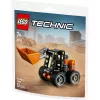 Construction toy LEGO Technic Skid Steer Loader 30710 with movable arms and tracks