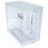 Lian Li O11 Dynamic EVO RGB PC-Enclosure Bundle, Midi-Tower, ARGB, Tempered Glass + 3x UNI FAN SL-INF Reverse Blade Fan - White