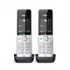 Gigaset COMFORT 500HX duo Analog/DECT telephone Caller ID Black, Silver