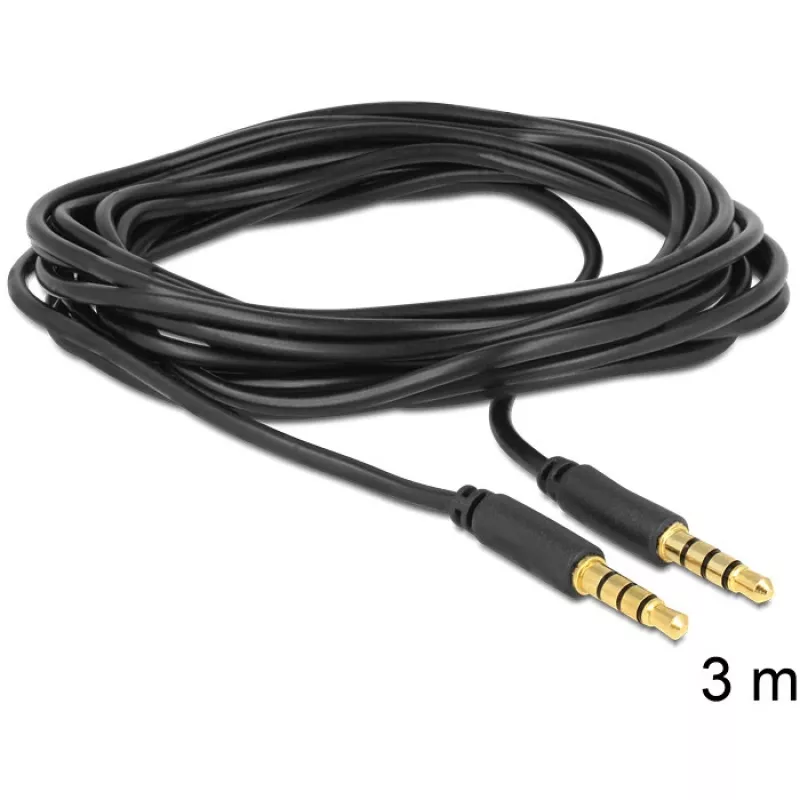 Audio Cable DeLOCK 3.5mm - 3.5mm 3m