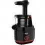Slow juicer Tefal Juiceo ZC150 — 150 W, 4.5 cm feeding tube, 0.8 L juice & pulp containers, 80 RPM, Black/Red