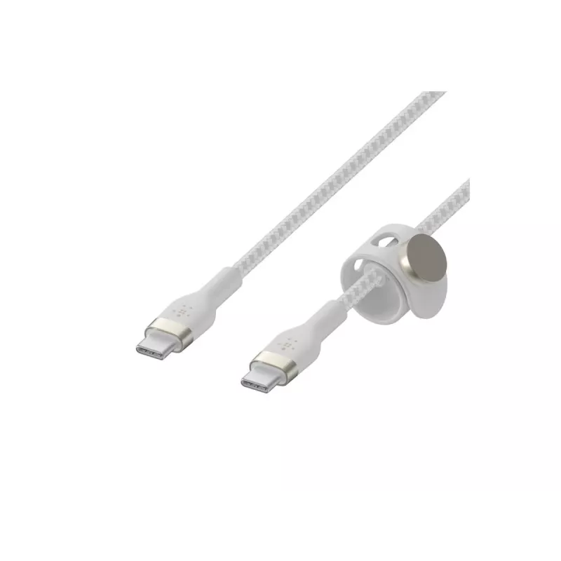 USB Cable Belkin BOOST↑CHARGE PRO Flex 2m USB C White