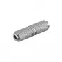 Goobay Headphone Adapter Female to Female Metal Version 3.5 mm Jack Silver