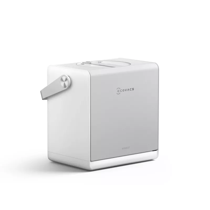 Ecovacs Winbot W2S Omni Window Cleaning Robot white grey WG893-12 WG89312 (WG893-12)