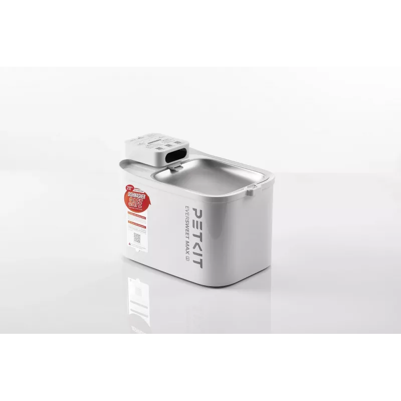 Pet water fountain PETKIT Eversweet Max 2 — 3 L capacity, BPA-free, white