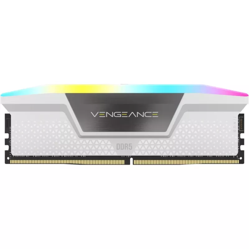 CORSAIR Vengeance RGB DDR5 Kit 64 GB 2 x 32 GB DIMM 288-PIN 6400 MHz PC5-51200 CL32 1.4 V white (CMH
