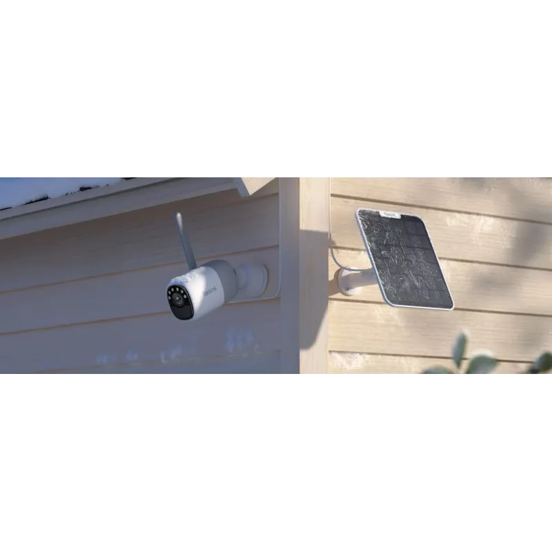 Outdoor Bullet Camera Reolink Altas Series G650 with SolarPanel 3 — 4 MP, 4mm, IP66, H.264/H.265, Micro SD up to 512GB
