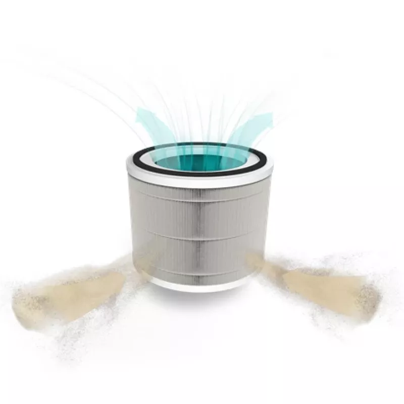 Duux | HEPA+Carbon filter for Bright Air Purifier | Suitable for Sphere air purifier (DXPU06 or DXPU07) | White