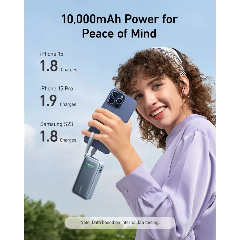 Portable Power Bank Anker A1259G61 10000 mAh
