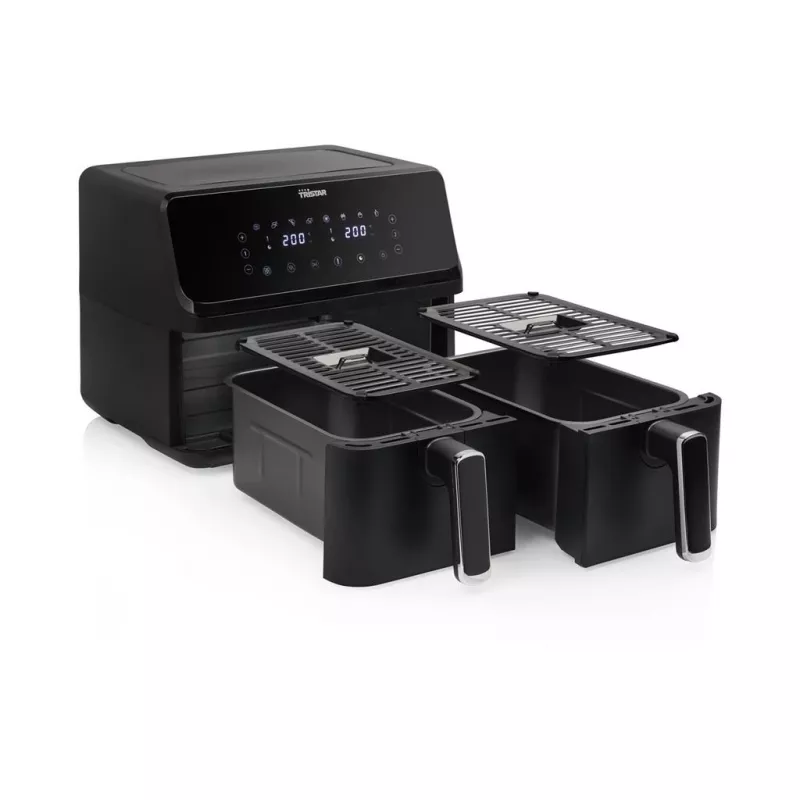 Tristar FR-9026 fryer Double 8 L Stand-alone 2700 W Hot air fryer Black