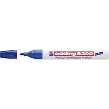 Permanent Marker Edding 8300 Bullet Tip Blue