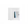 GALAX 30/1D WHITE BEDSIDE TABLE