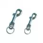Carabiner hooks WEDO 262 499 metal 65 mm set