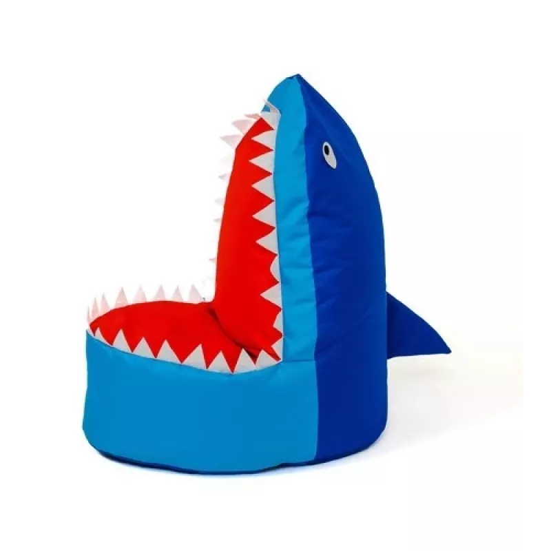 Sako sack pouffe Shark navy blue XXL 100 x 60 cm