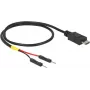 USB cable DeLOCK 85408 Micro-USB B 0.3 m Black
