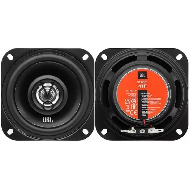 4 inch 2-way coaxial car speakers JBL SPKS141F, 4-inch pair, coaxial woofer + tweeter