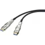 SpeaKa Professional HDMI Adapter Cable 20.00 m SP-9538580 PVC Jacket Black [1x HDMI-Plug, HDMI-Plug D Micro - 1x HDMI-Plug, HDMI-Plug D Micro] (SP-9538580)
