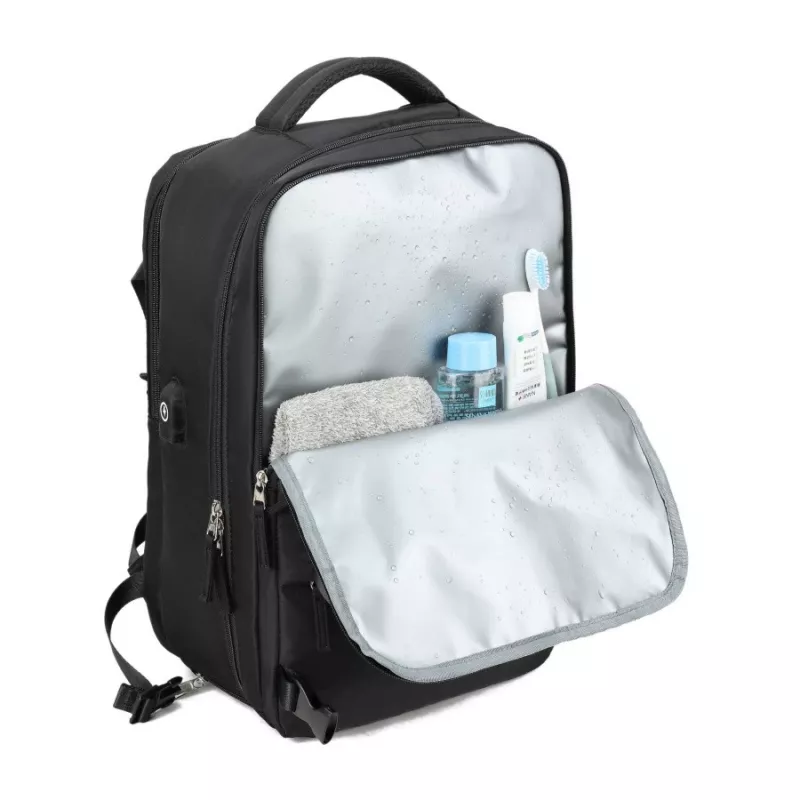 Backpack NOVEEN CTB400 unisex 25 L, polyester, 40×25×20 cm, black