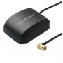 GPS/GLONASS antenna QOLTEC 28 dBi 50 W with SMA right-angle connector