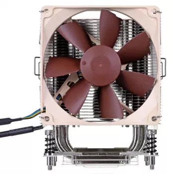 Processor cooler Noctua NH-U9DX i4, aluminium heatsink with dual 92 mm fans, height 125 mm, for LGA 2011-v3