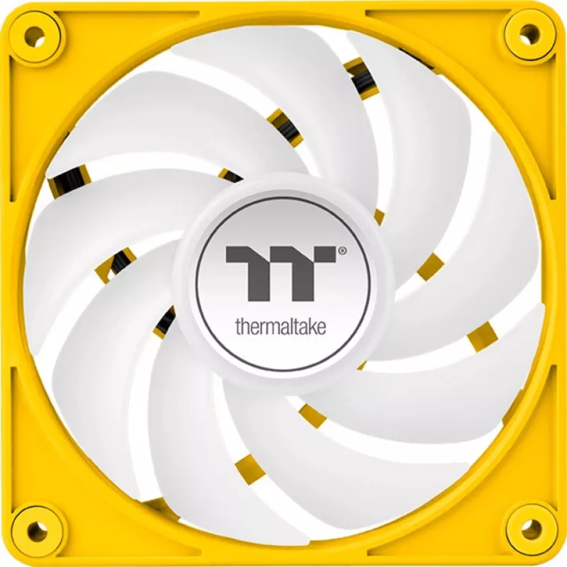 Thermaltake CT140 EX ARGB 140mm Yellow 3-Pack Case Fans