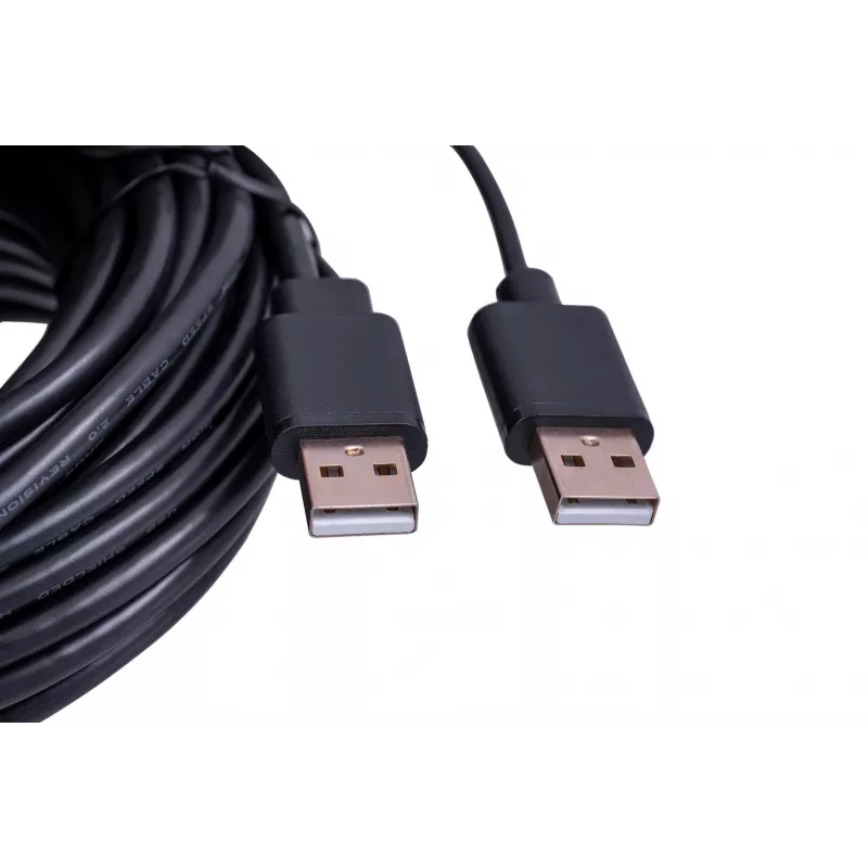 UNITEK Y-278 USB cable USB 2.0 10 m 2 x USB A USB A Black