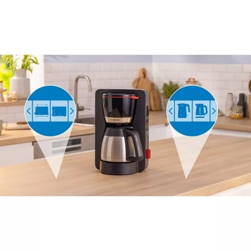 Bosch TKA6M273 coffee maker Drip coffee maker 1.1 L