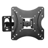 TV wall mount ESPERANZA PROTEUS for 26–70 inch (66–177.8 cm), tilt ±15°, swivel 120°, VESA 75×75–400×400, max load 55 kg, black